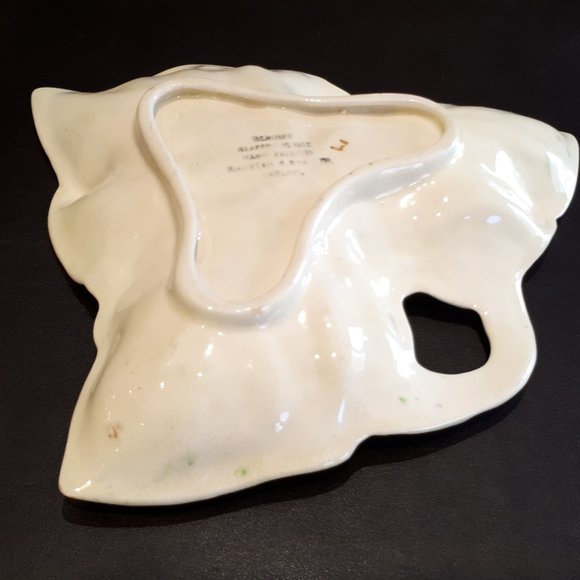 Staffordshire Shorter and Sons England Green Leaf - Picture 3 of 6